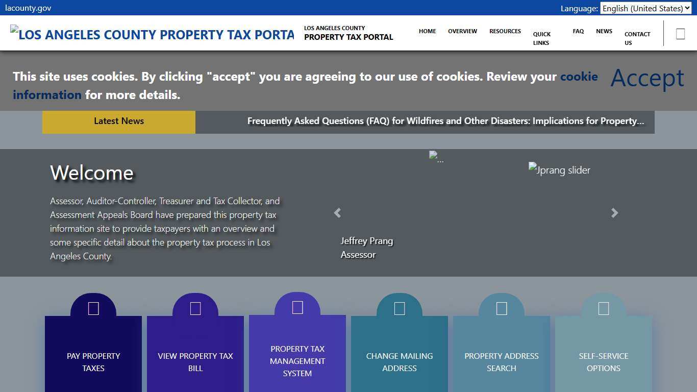 Los Angeles County - Property Tax Portal